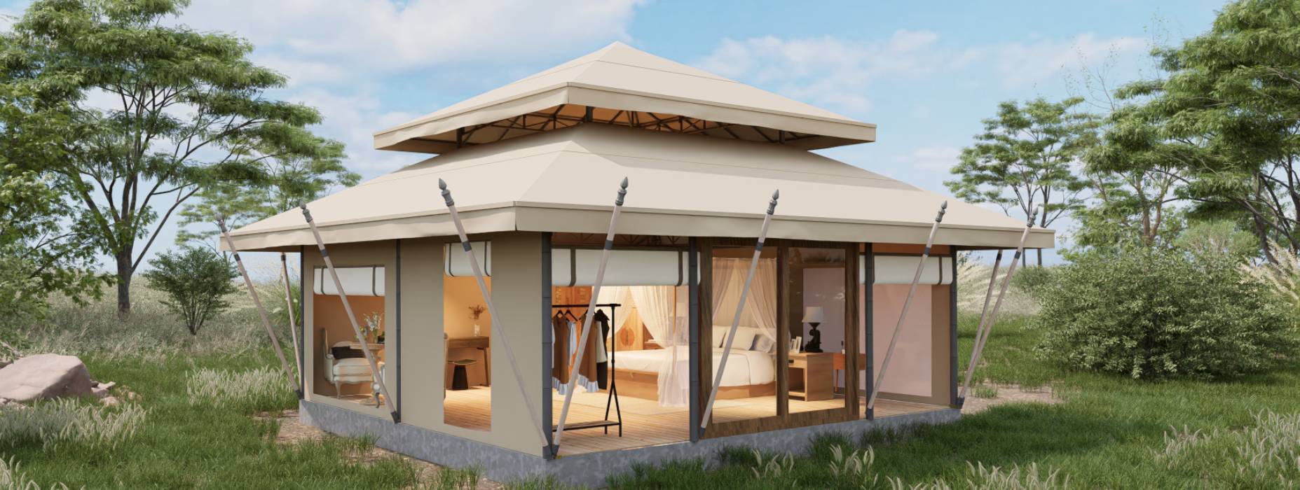 唐县户外野奢帐篷